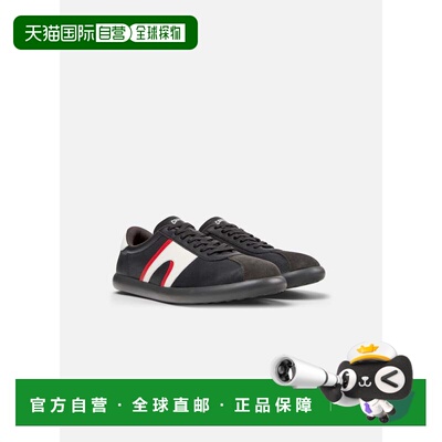 自营camper运动鞋男式露营鞋Pelotas Soller-黑色 美国奥莱直发