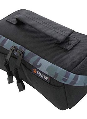 日本直邮FUJIYA五金工具布制便携式手套工具包黑色/迷彩