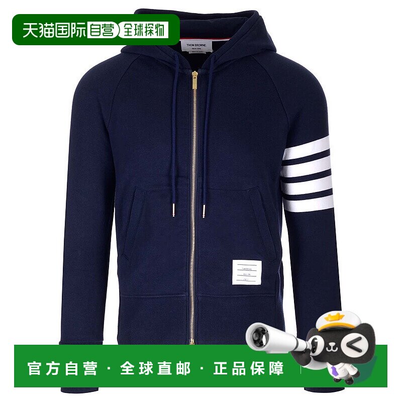 香港直邮THOM BROWNE 男士卫衣 MJT022H00535461 AW2025 蓝色