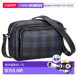 日本直邮BURBERRY博柏利单肩包经典格子男女通用经典大牌简约风时