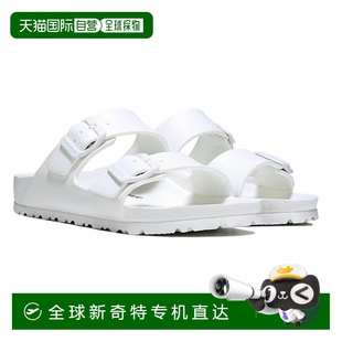 自营 美国奥莱直发 birkenstock亚利桑那州伊娃白色女士