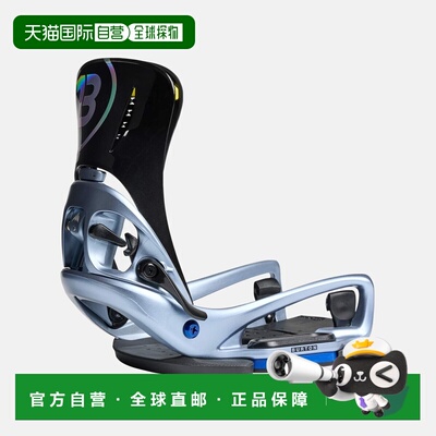 自营欧洲直邮Burton伯顿 Step On Escapade女士银色复合材料滑雪