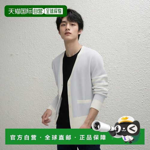 1h可退 香港直邮Thom Browne 汤姆 布朗 男士 长袖开衫 MKC595AY6