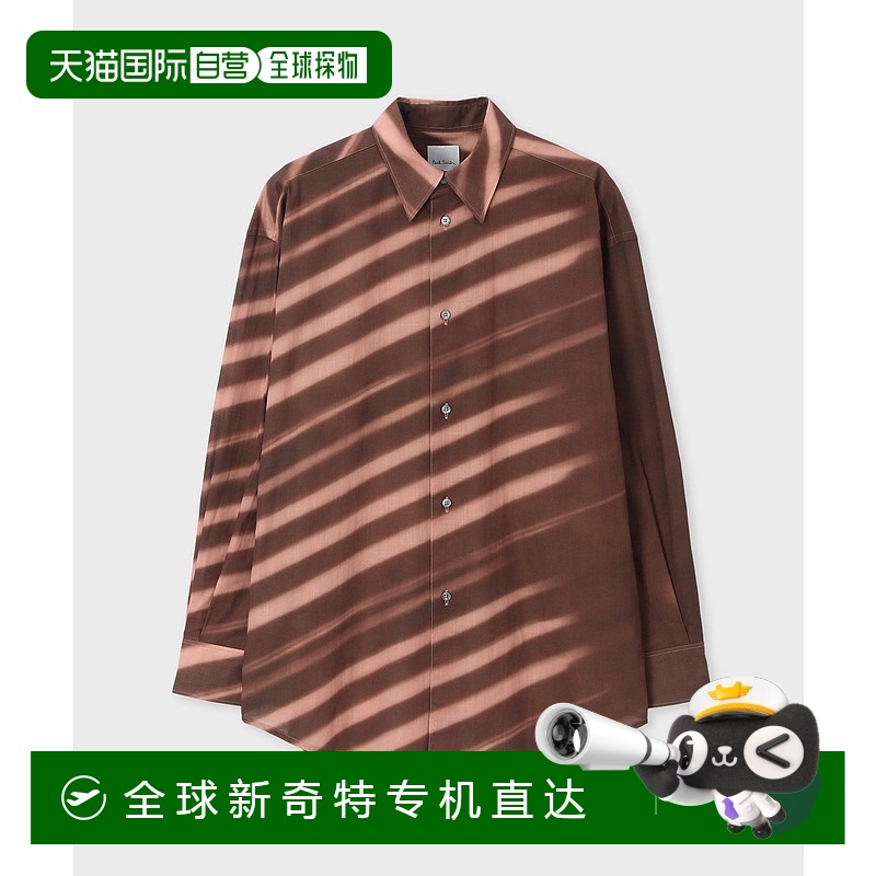 1h可退 日本直邮Paul Smith 男士休闲长袖衬衫Morning light款 14