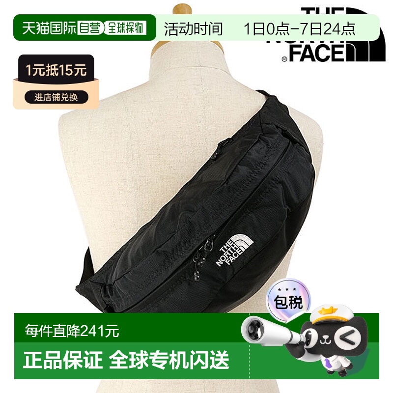日本直邮THE NORTH FACE男女同款腰包户外登山包NM72304-K