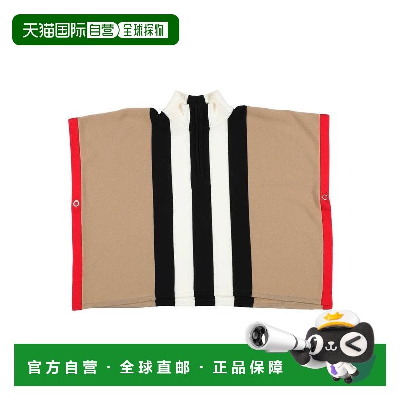 香港直邮Burberry 巴宝莉 女童 披肩童装 beige米色 舒适时尚,童装/婴儿装/亲子装,披风/斗篷,淘宝优惠券,粉丝福利购,淘宝优惠卷