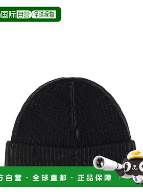 1h可退 香港直邮Kenzo 高田贤三 女士 黑色羊毛棉帽子 FF68BU200K