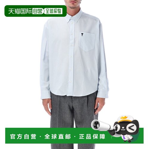 1h可退 香港直邮Ami Paris 男士衬衫 HSH822CO0087475 AW2026 花