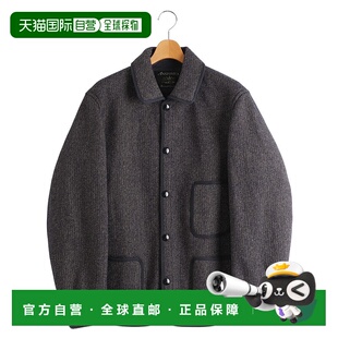 1h可退 日本直邮ANATOMICA 男装 复古防寒夹克 段返设计 金属扣 5