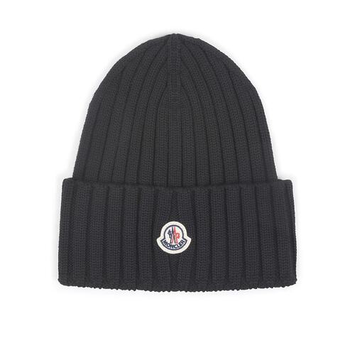 MONCLER 女士帽子 933B00036A9327999 AW2024 黑色