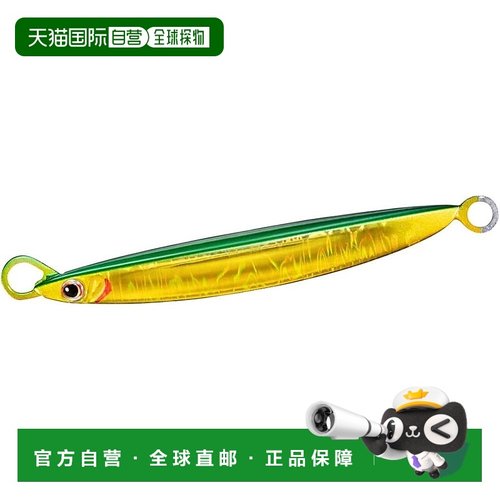 【日本直邮】达亿瓦钨合金铁板 Fallbait TG 80g MG 绿色金色