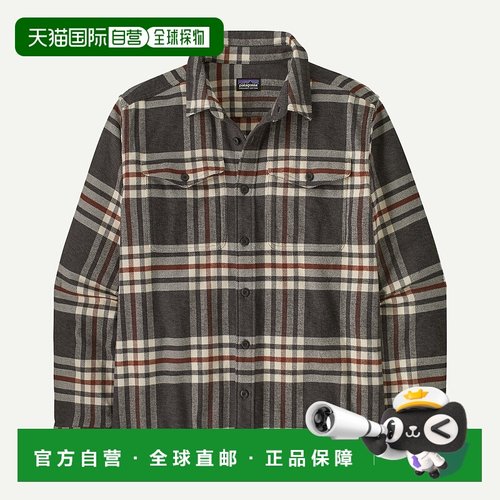 自营欧洲直邮PATAGONIA 男士Fjord法兰绒衬衫