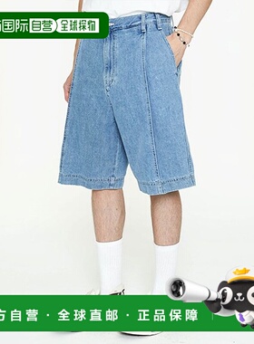 韩国直邮MIMTHEWARDROBE男士短裤MW221DH1LB AGE ONE TUCK BERMUD