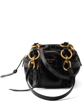 PRADA 女士斜挎包 1BB1372CYRF0002 SS2025 黑色
