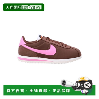 1h可退 香港直邮Nike 耐克 女士 NIKE CORTEZ INSERTS 绒面革运动