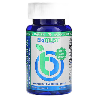 香港直邮BioTRUST,Joint33X，30 粒胶囊胶原蛋白补充剂