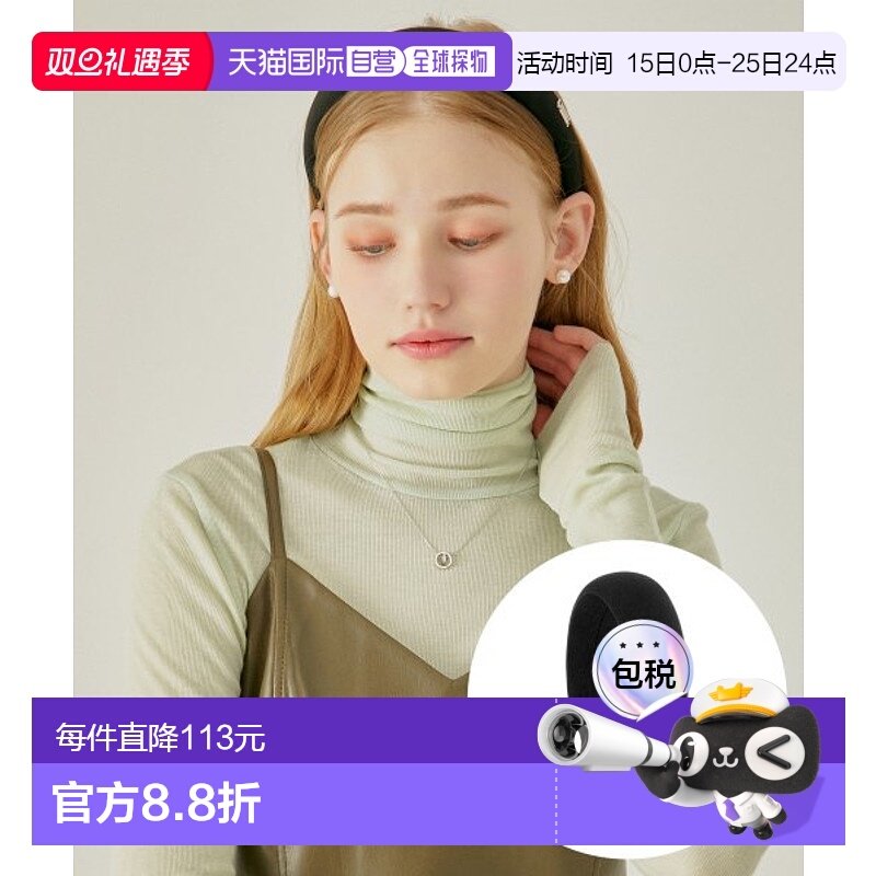 韩国直邮J.ESTINA 正品精iu同款精致蝴蝶结发饰发箍