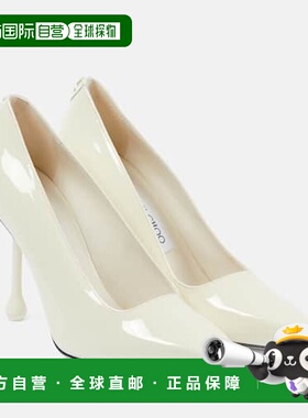 1h可退 香港直邮Jimmy Choo 周仰杰 女士 Ixia 95 漆皮浅口鞋