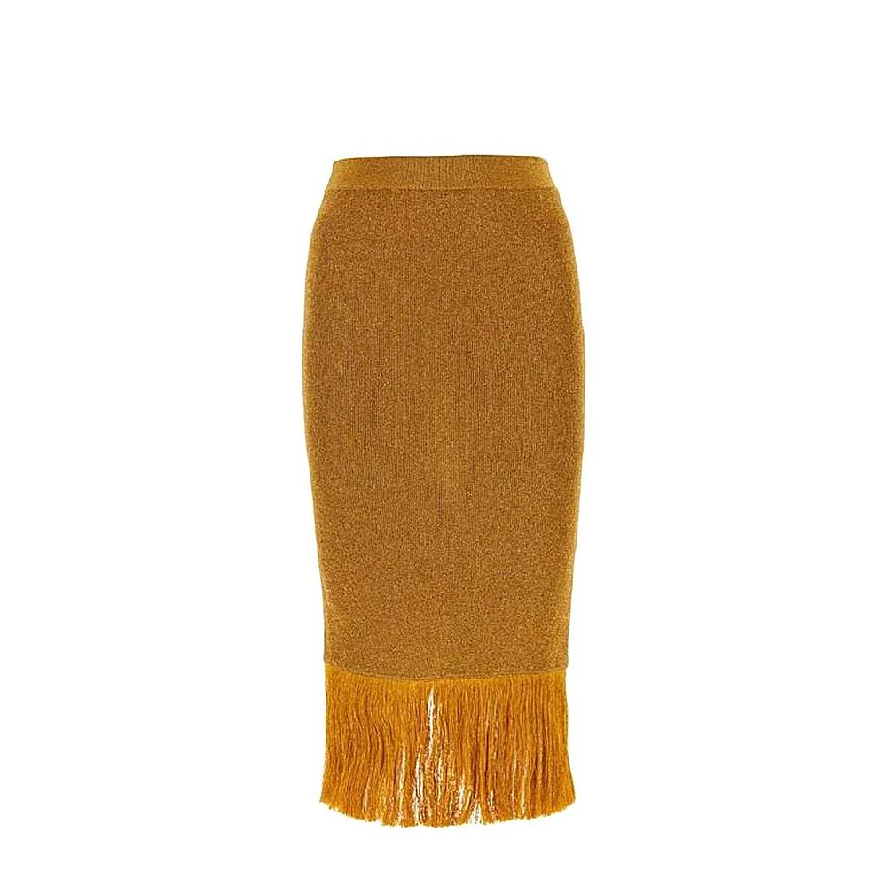 BOTTEGA VENETA 女士半身裙 739163V2TE0MARRONE AW2024