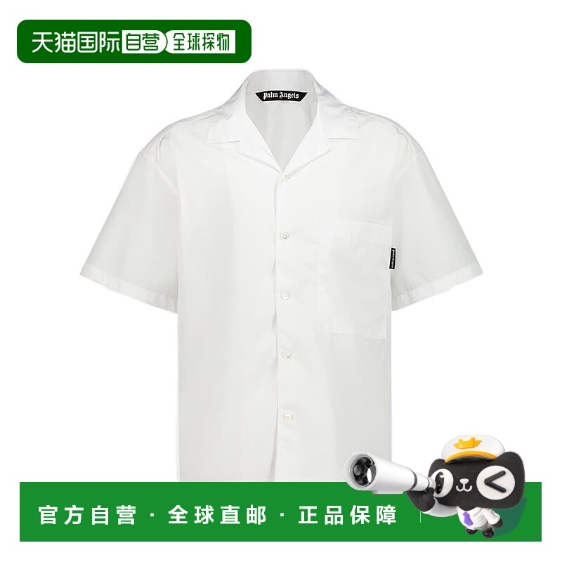 1h可退 欧洲直邮palm angels 男士 衬衫短袖
