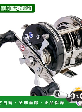 日本直邮AbuGarcia 抛饵绕线轮 AMB.5500 Striper 黑色（右手柄）