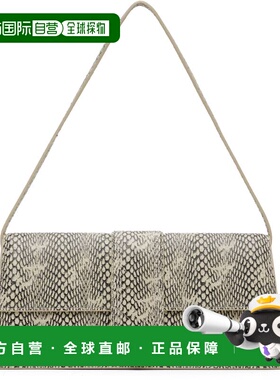 1h可退 香港直邮Jacquemus 女士 驼色 The long Bambino 单肩包 2