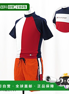 日本直邮 TOMMY HILFIGER 汤米希尔费格 RASHGUARD UM0UM01424 UM