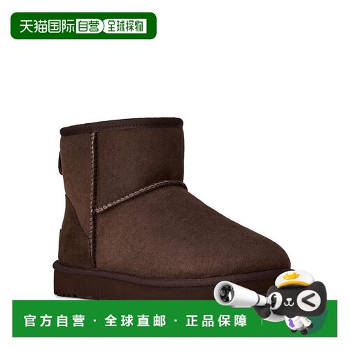 1h可退 【美国直邮】ugg 女士 靴子雪地靴皮鞋