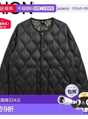 日本直邮Taion 圆领软壳羽绒服 (TAION-104ALSBML-1) - 男女通用
