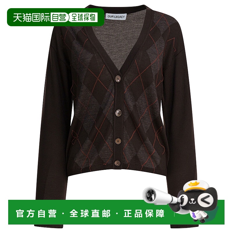 1h可退 香港直邮OUR LEGACY 女士针织衫 W4253IPPUBARGYLEFINEWOO