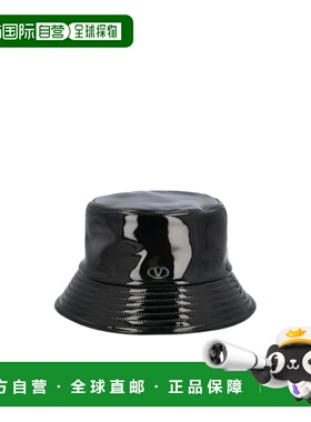 香港直邮VALENTINO 女士帽子 WHGA95UJNWQX AW2024 黑色 徽标帽子