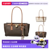 MK汉密尔顿现代风格 自营Michael Kors 签名标志手提包小号单肩包