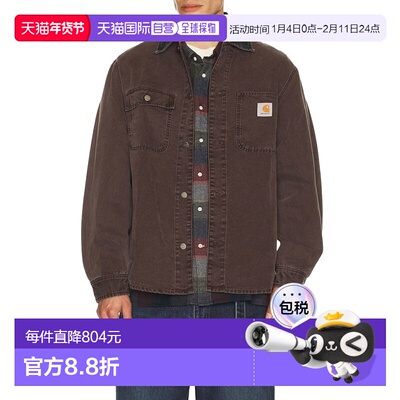 1h可退 香港直邮潮奢 CARHARTT WIP 男士 Mitch 衬衫式夹克 I0362