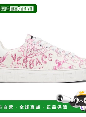 1h可退 香港直邮潮奢 versace 范思哲 女士 灰白色 & 粉色 Underw