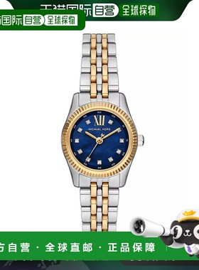 1h可退 【美国直邮】Michael Kors Lexington系列 女士三针双色不