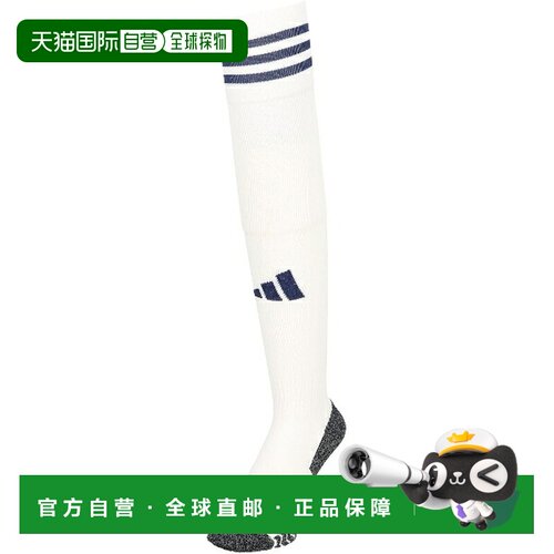 日本直邮adidas ADISOCK 23 GK足球袜 HT645Z-WHTNVY