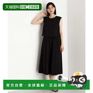 1h可退 日本直邮THE SHOP TK 女士 夏季凉感防晒连衣裙 无袖双口