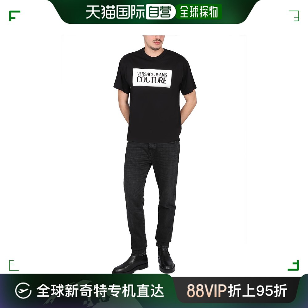 香港直邮VERSACE JEANS 男士T恤 74GAHF07CJ03F899 男装 T恤 原图主图