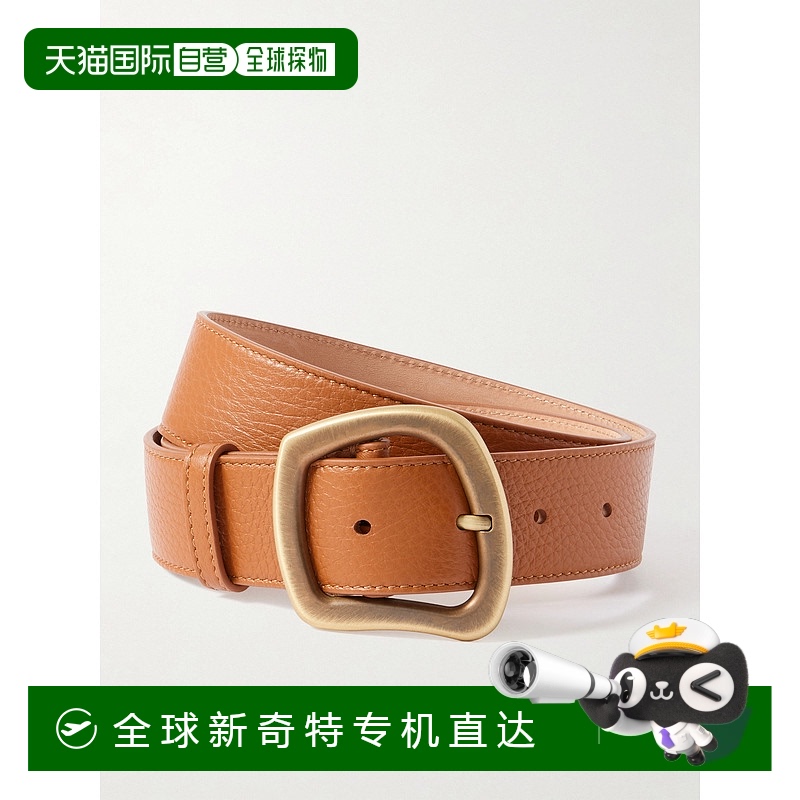 1h可退 香港直邮Gabriela Hearst 女士 Simone 织纹皮革皮带 4248