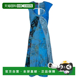 1h可退 香港直邮Marine Serre 女士 regenerated 印花棉质迷你连