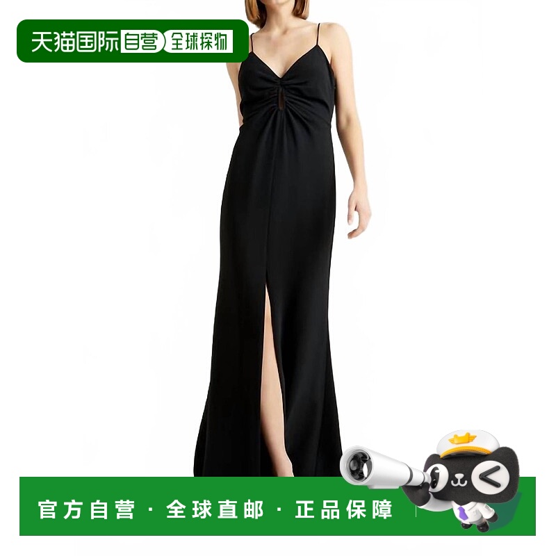 自营cinq a septClassic Mollie Gown In Black - black 美国奥莱