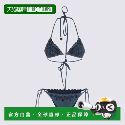 1h可退 香港直邮ZIMMERMANN 女士泳装 7989WSS261DEN CO 蓝色 Two