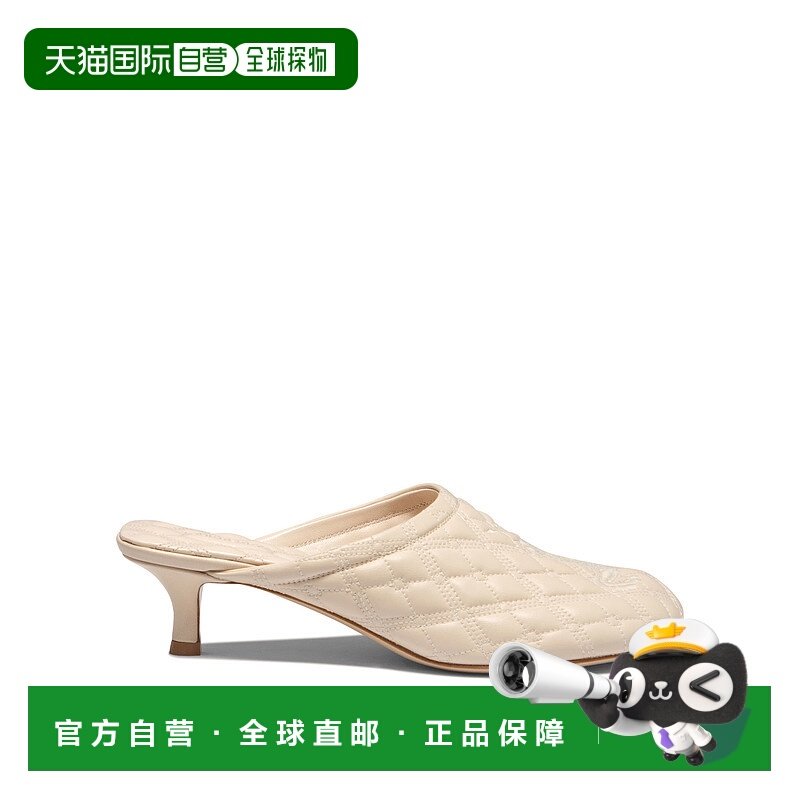 香港直邮BURBERRY 女士高跟鞋 8085640 SS2024 浅棕色 