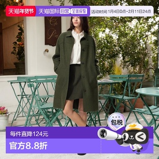 日本直邮Uniqlo Double Face 双面长款大衣 480363羊毛羊绒优衣库