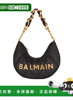 香港直邮Balmain 1945 Soft Moon 菱形绗缝单肩包 EM1BQ238TNDT