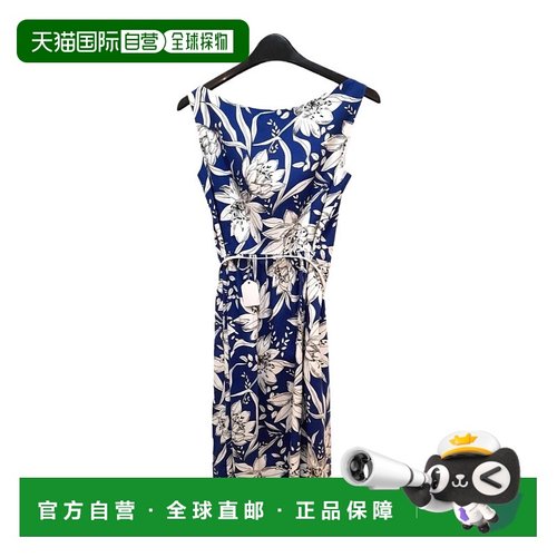 香港直邮Max Mara 圆领无袖连衣裙 62212151ARGENTA