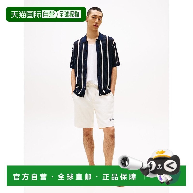 日本直邮TOMMY HILFIGER 图形运动短裤 [TO3203EW012784]女装