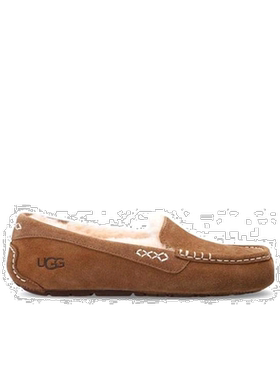 香港直邮UGG 女士休闲鞋 11068780CHE AW2024 棕色 圆头乐福鞋