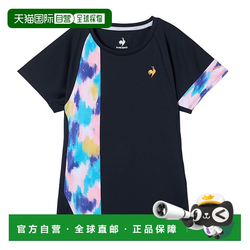 日本直邮lecoqsportif Aile forme 女士网球图形游戏衬衫