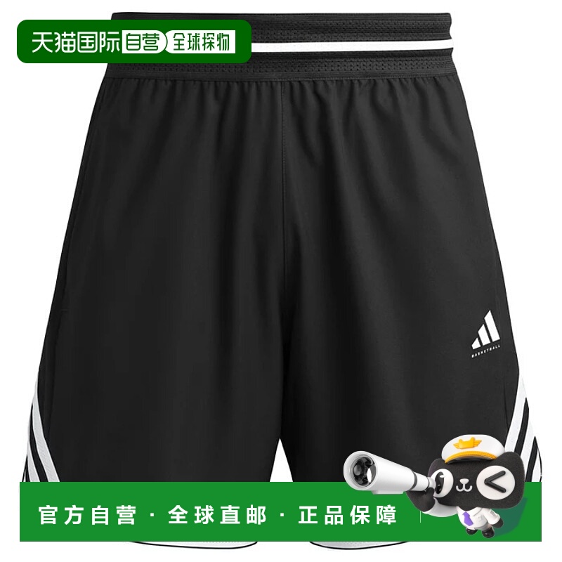 1h可退 香港直邮ADIDAS 男士短裤 JN0328NERO CO 黑色 PANTALONCI